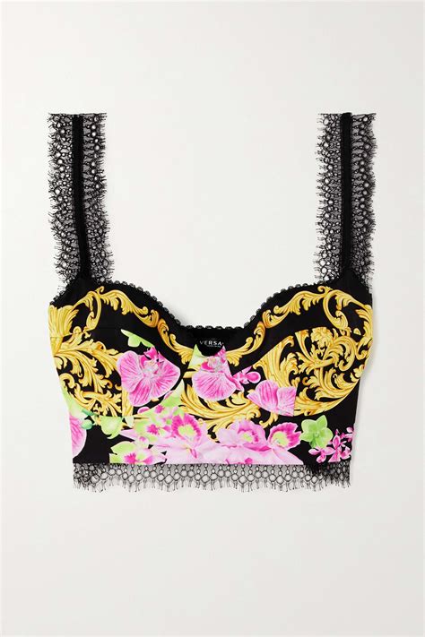 versace bralette sale